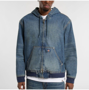 Chaqueta Dickies: Hilham Hooded Jacket (Khaki Tinted Blue)
