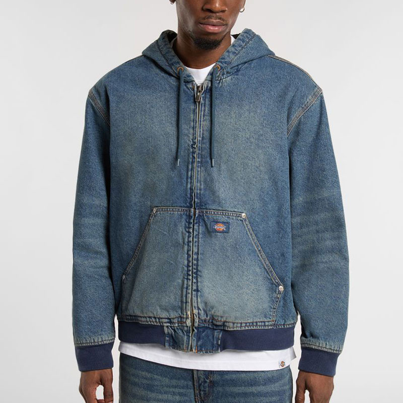 Chaqueta Dickies: Hilham Hooded Jacket (Khaki Tinted Blue)