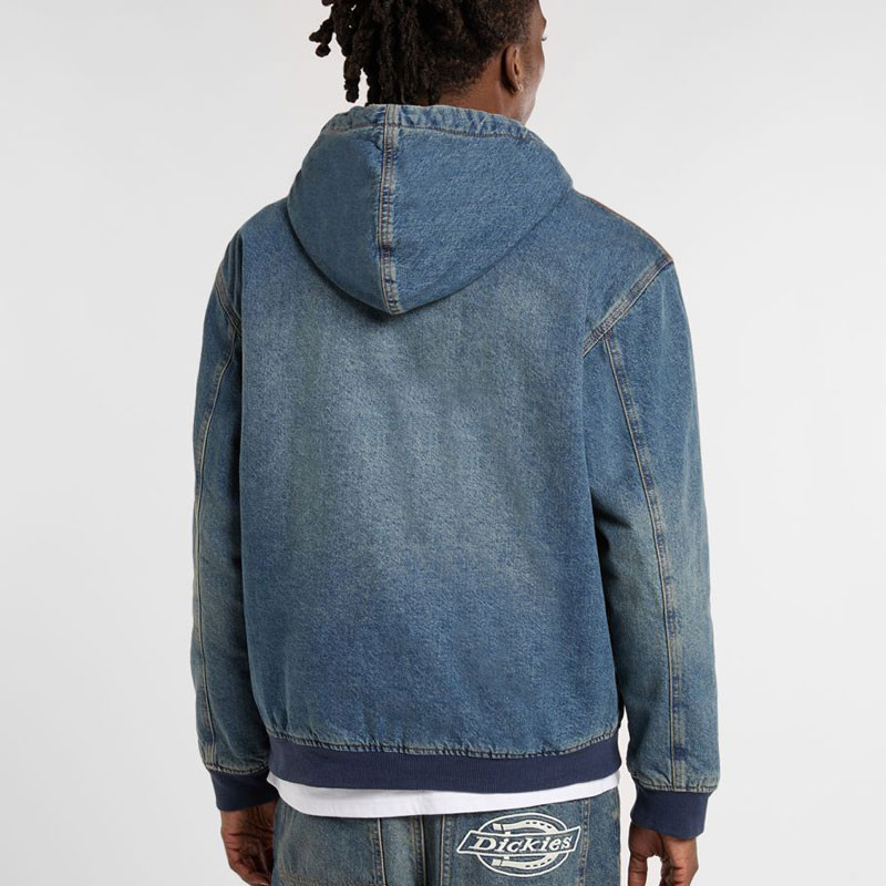 Chaqueta Dickies: Hilham Hooded Jacket (Khaki Tinted Blue)