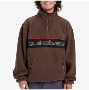 Chaqueta Quiksilver: Omni Sherpa Hz (Chocolate Brown)