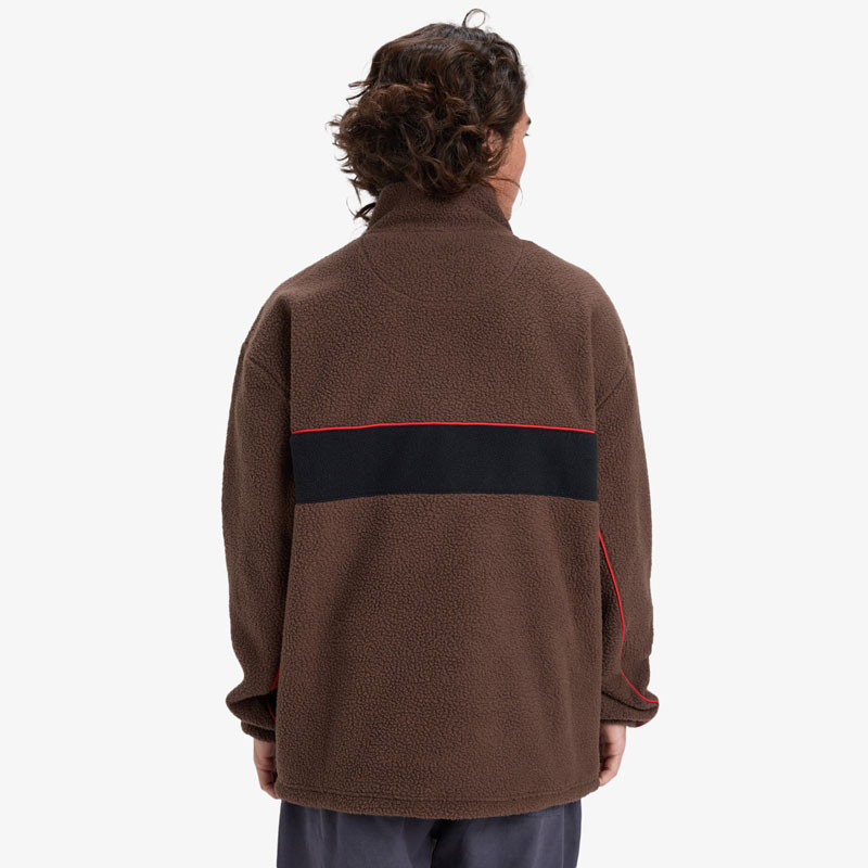 Chaqueta Quiksilver: Omni Sherpa Hz (Chocolate Brown)