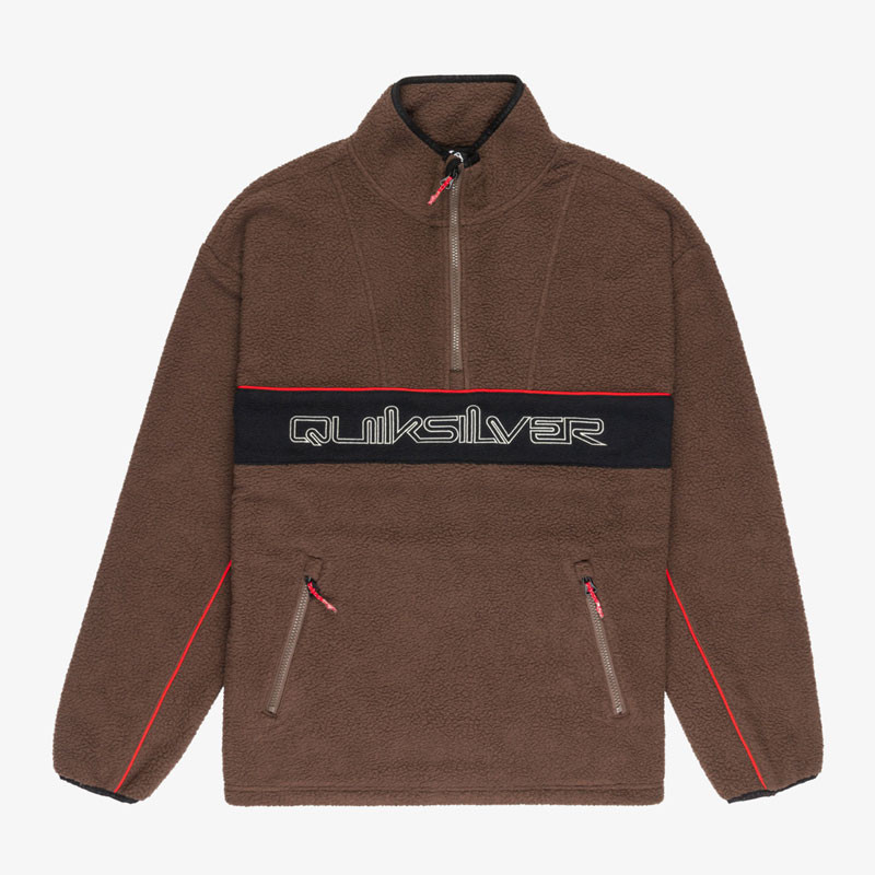 Chaqueta Quiksilver: Omni Sherpa Hz (Chocolate Brown)