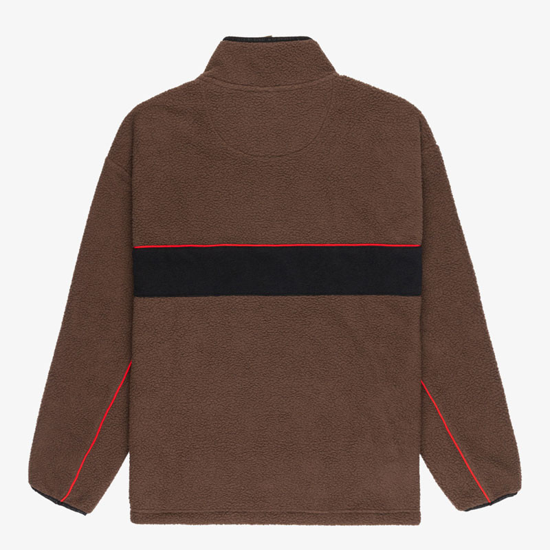 Chaqueta Quiksilver: Omni Sherpa Hz (Chocolate Brown)