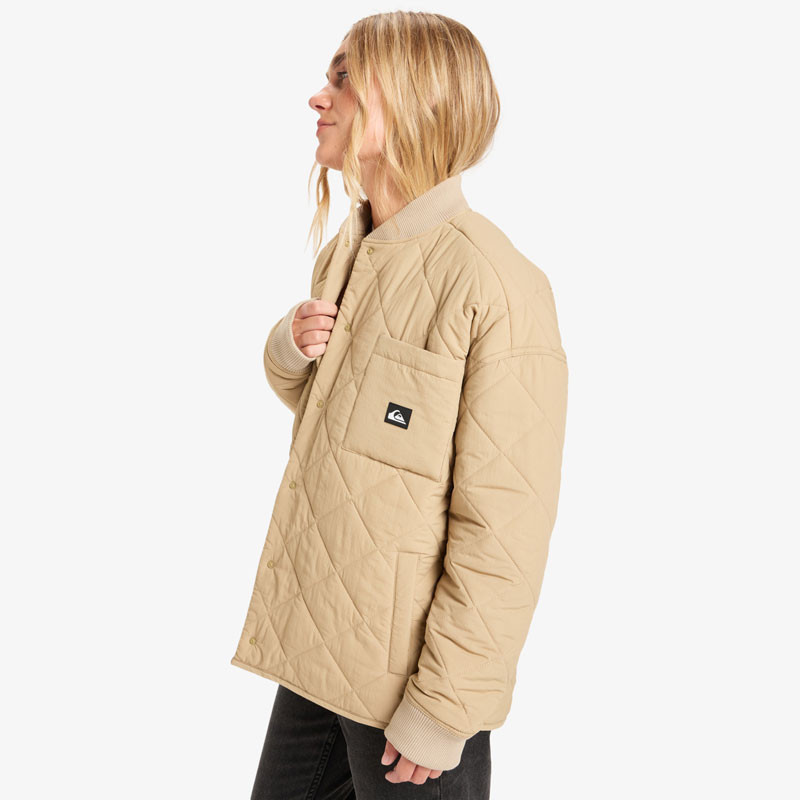 Chaqueta Quiksilver: Shining Quilted (Cornstalk)
