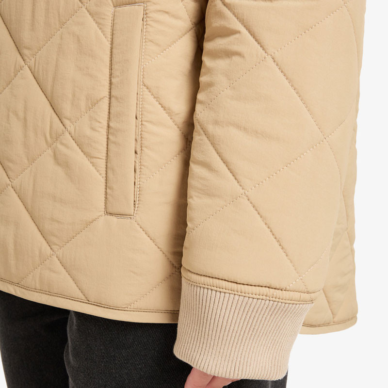 Chaqueta Quiksilver: Shining Quilted (Cornstalk)