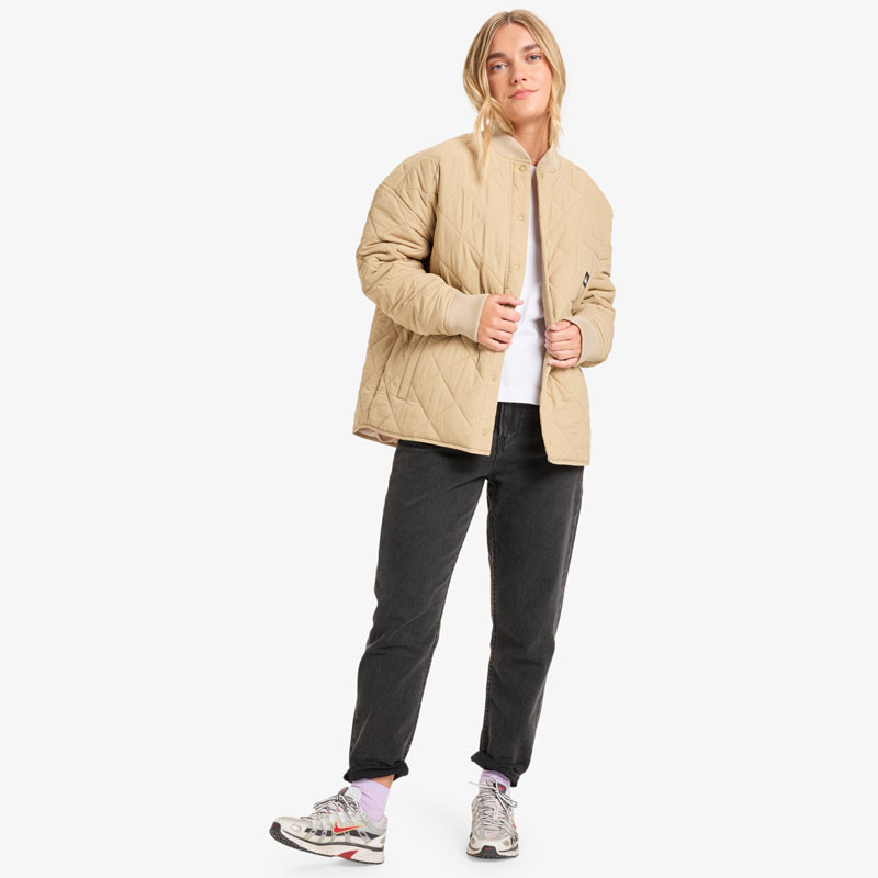 Chaqueta Quiksilver: Shining Quilted (Cornstalk)