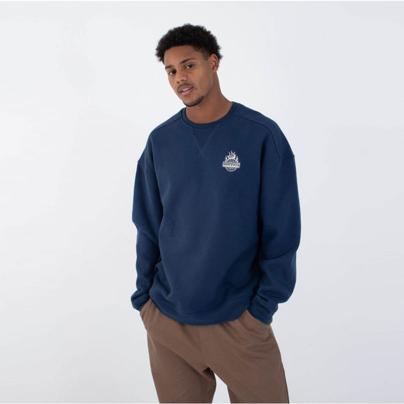 Sudadera Hurley: Ironclad Heavyweight Crew (Nightforce)