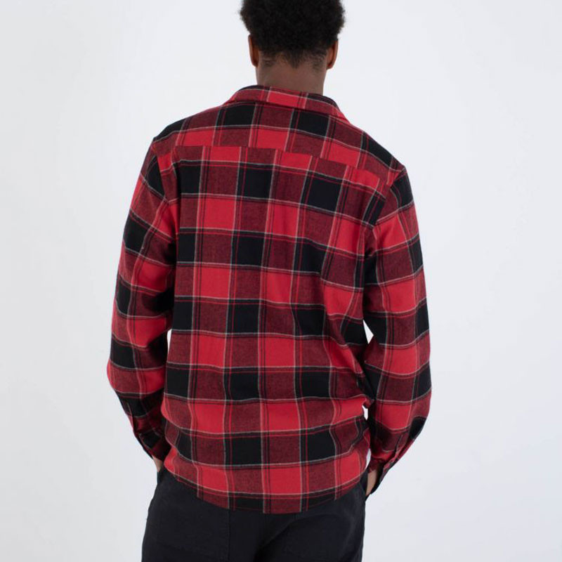 Camisa Hurley: Axe Flannel Shirt (Apex)