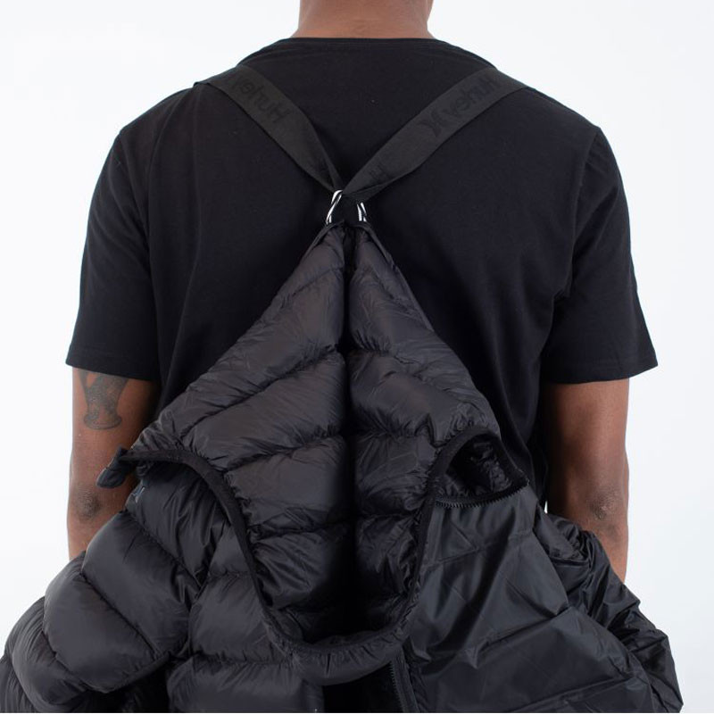 Chaqueta Hurley: Cayuga Puffer (Black)