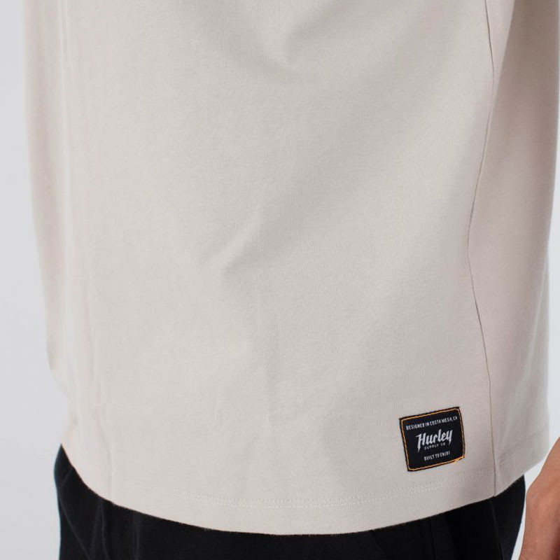 Camiseta Hurley: Global Fire SS (Bone)