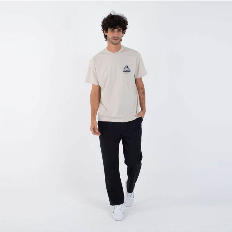 Camiseta Hurley: Global Fire SS (Bone)