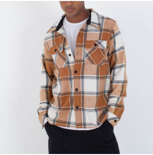 Camisa Hurley: Ranger Flannel Shirt (Hazelnut)