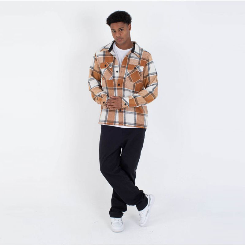 Camisa Hurley: Ranger Flannel Shirt (Hazelnut)