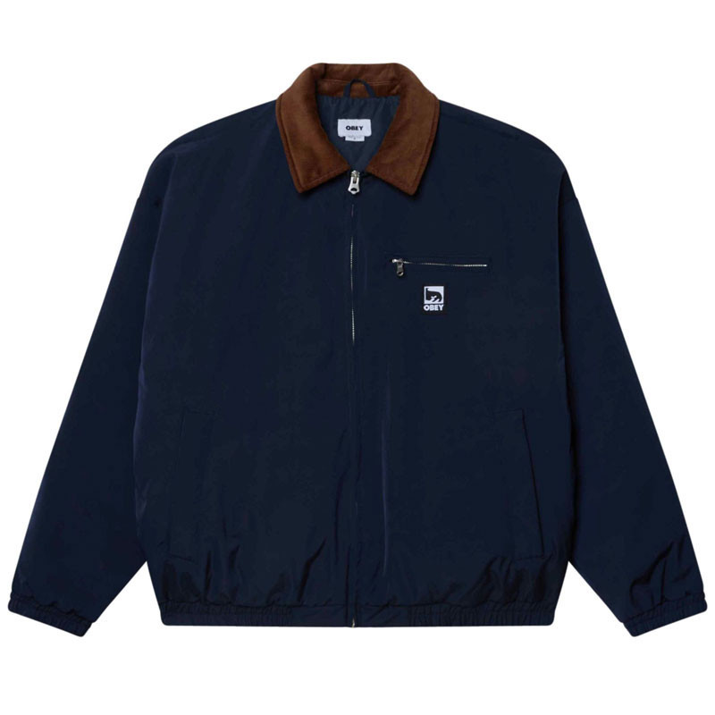 Chaqueta Obey: Obey Elysian Jacket (Dark Navy)