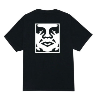 Camiseta Obey: Obey Bold Icon Face (Pigment Dusty Black)
