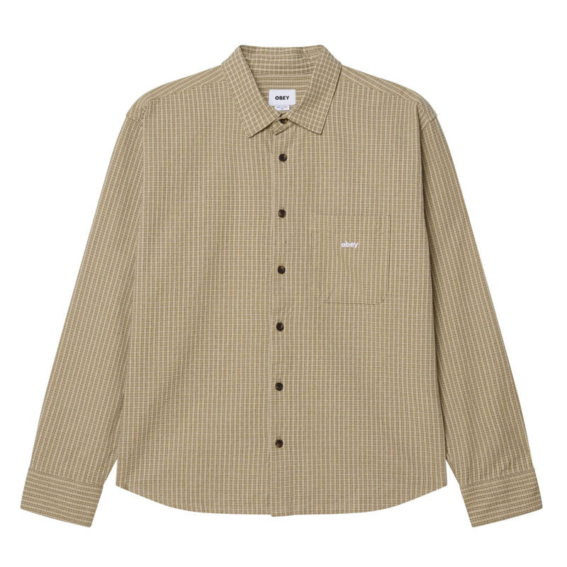 Camisa Obey: Jimmy Woven (Laurel Oak Multi)