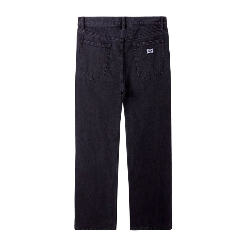 Pantalón Obey: Hardwork Denim (Faded Black)