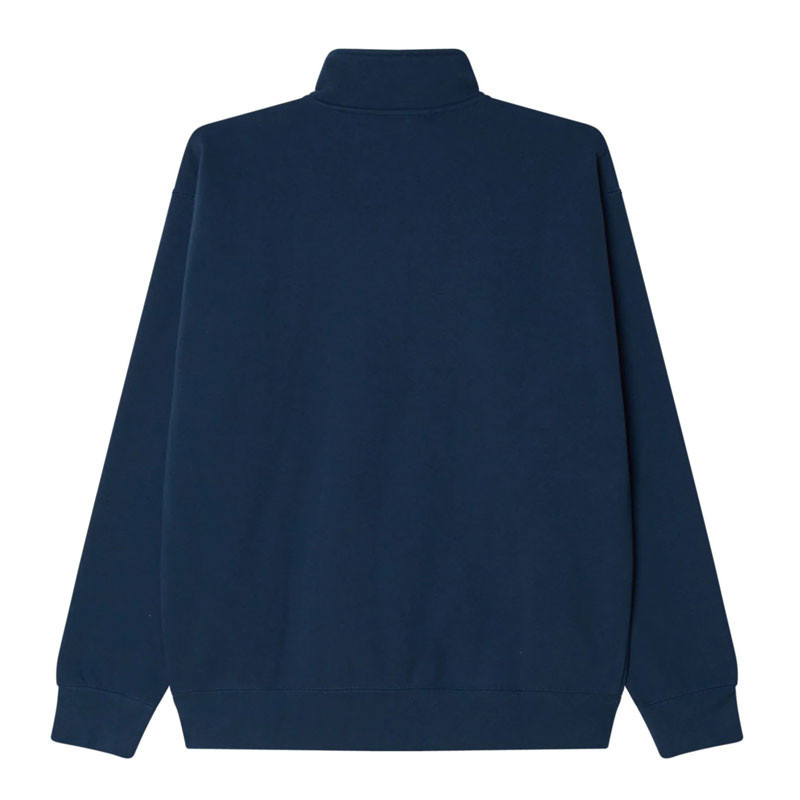 Sudadera Obey: Established Works Bold Mocknk (Dark Denim)