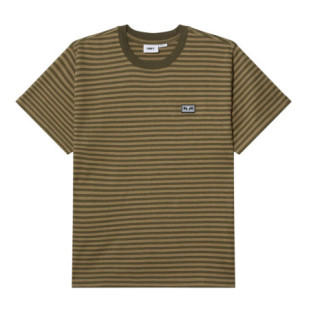 Camiseta Obey: Establish Works Eyes Stp Ss (Grape Lf Mlt)