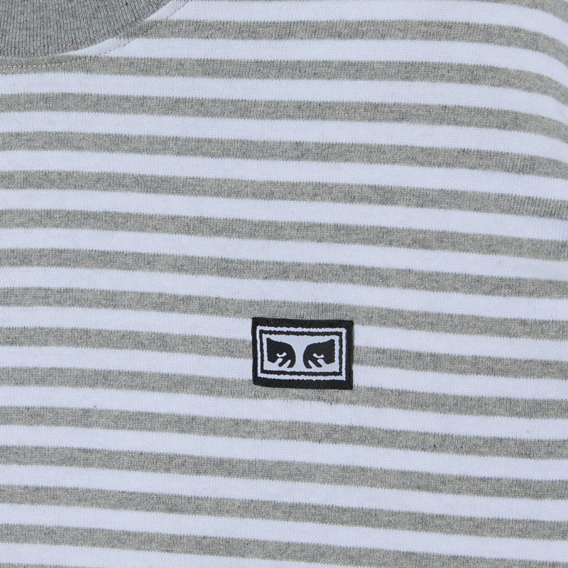 Camiseta Obey: Establish Works Eyes Stp LS (Hea Gry Mult)
