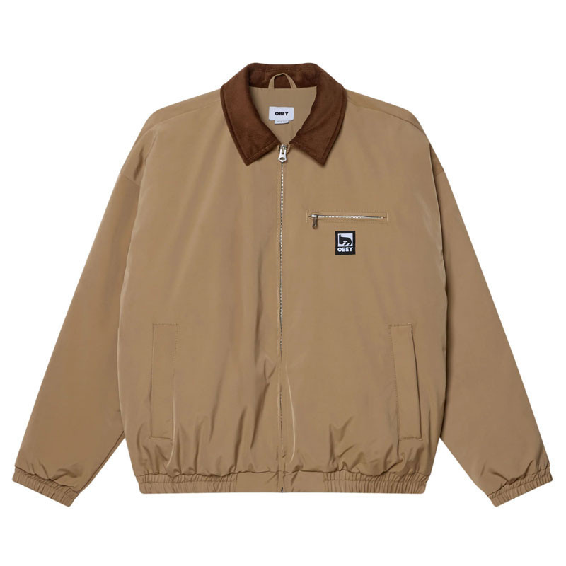 Chaqueta Obey: Obey Elysian Jacket (Vintage Tan)