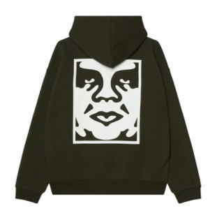 Sudadera Obey: Bold Icon Extra Heavy Hood (Rosin)