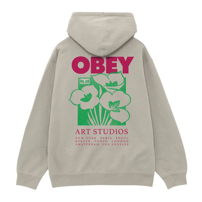 Sudadera Obey: Obey Art Studio Flowers (Moonstruck)
