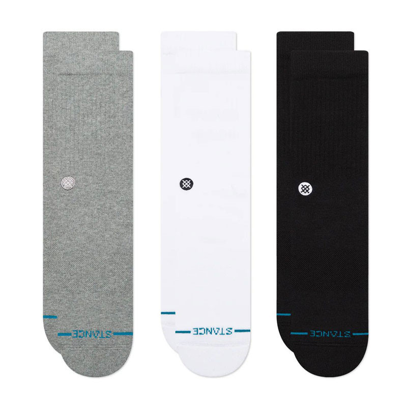 Calcetines Stance: Icon 3 Pack (Multi)