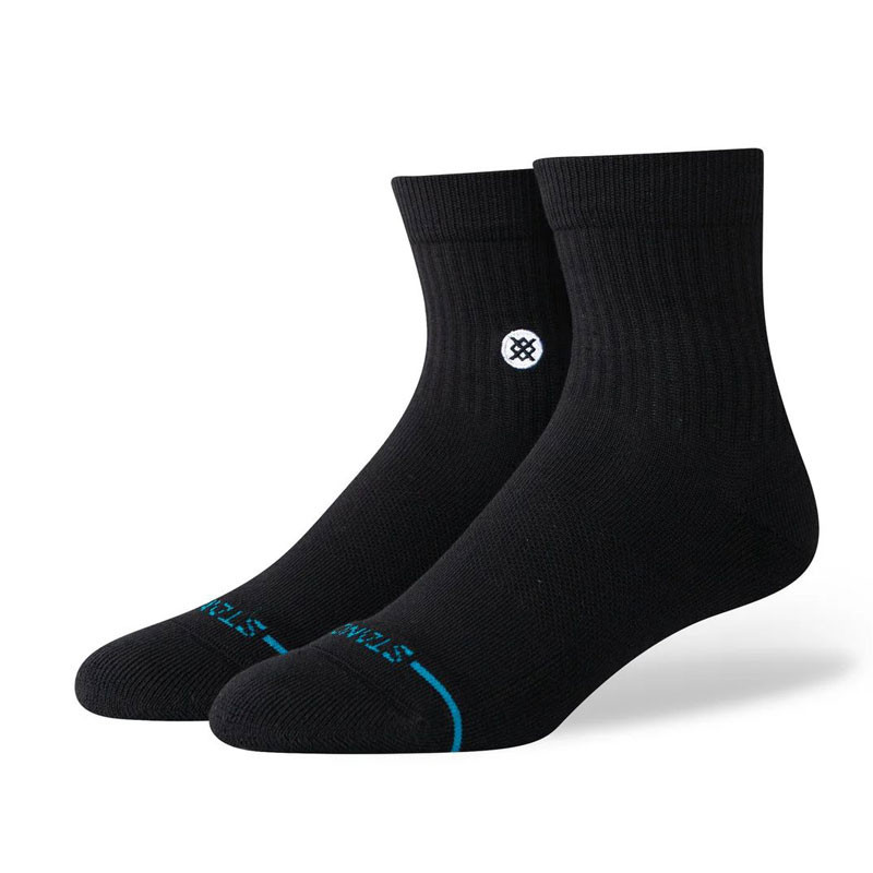 Calcetines Stance: Icon Quarter (Black)
