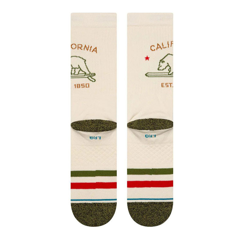 Calcetines Stance: California Republic 2 (Off White)