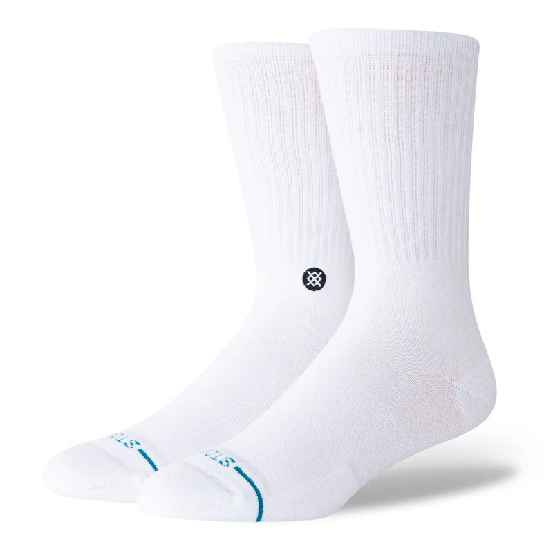 Calcetines Stance: Icon (White Black)