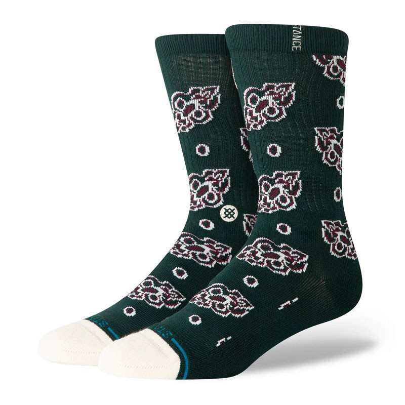 Calcetines Stance: Pine Brocade Crew (Pine)