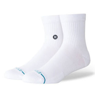 Calcetines Stance: Icon Quarter (White)
