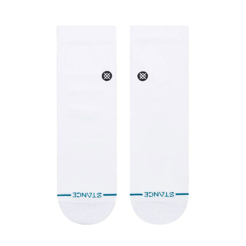 Calcetines Stance: Icon Quarter (White)