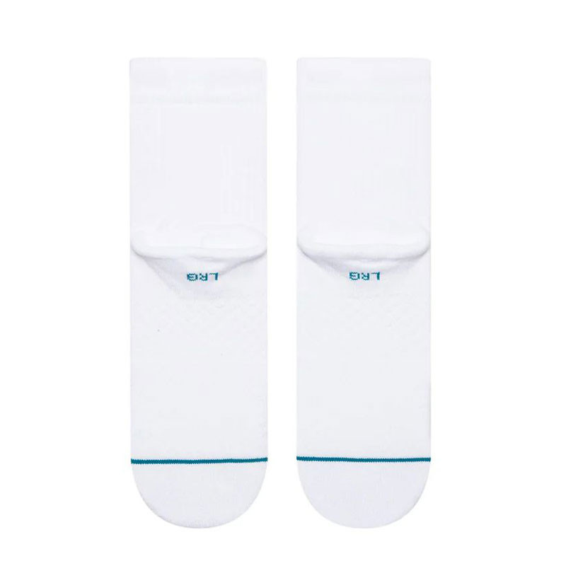 Calcetines Stance: Icon Quarter (White)