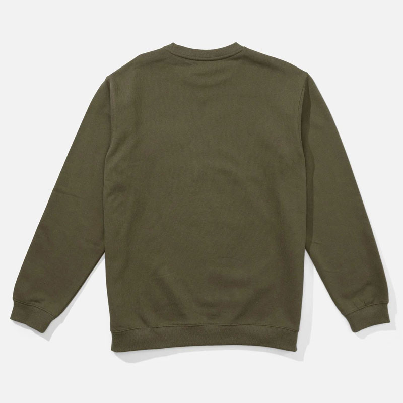 Sudadera Salty Crew: Crafted Crew Fleece (Olive)
