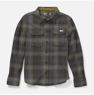 Camisa Salty Crew: Swellter Polar Flannel Shirt (Phantom)