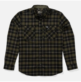 Camisa Salty Crew: Fathom Ls Tech Flannel (Phantom)