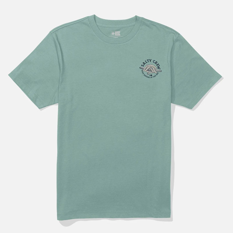Camiseta Salty Crew: Cleat Knott SS Tee (Mackerel)