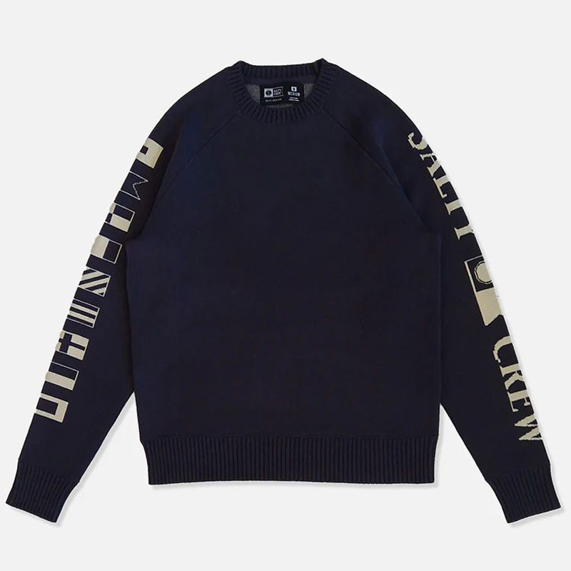 Jersey Salty Crew: Alpha Knit (Midnight Navy)