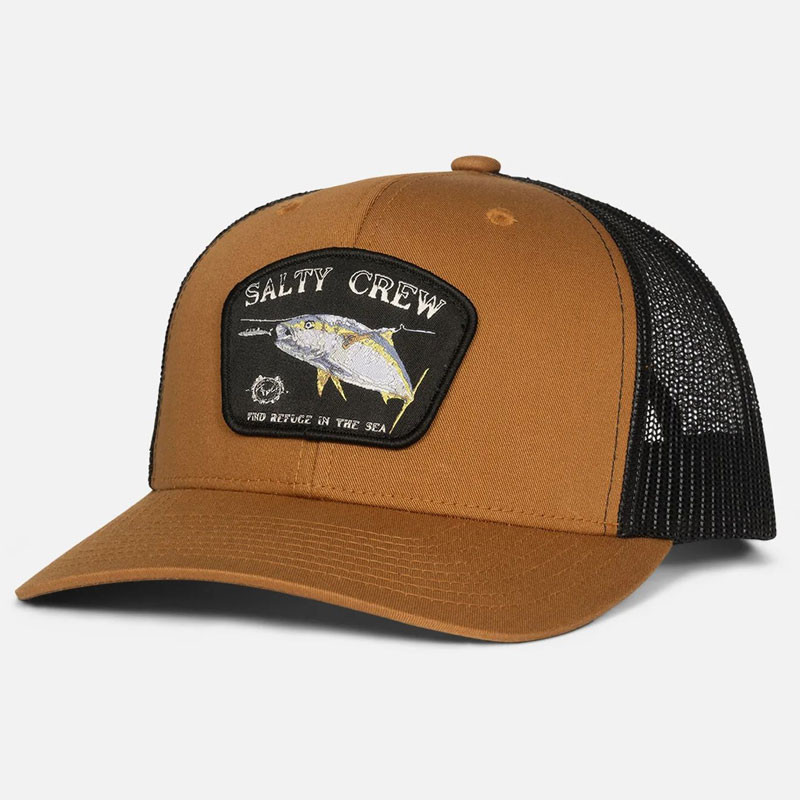 Gorra Salty Crew: Surface Retro Trucker (Camel Black)