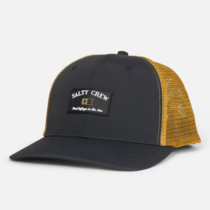 Gorra Salty Crew: Steadfast Retro Trucker (Dark Slate)
