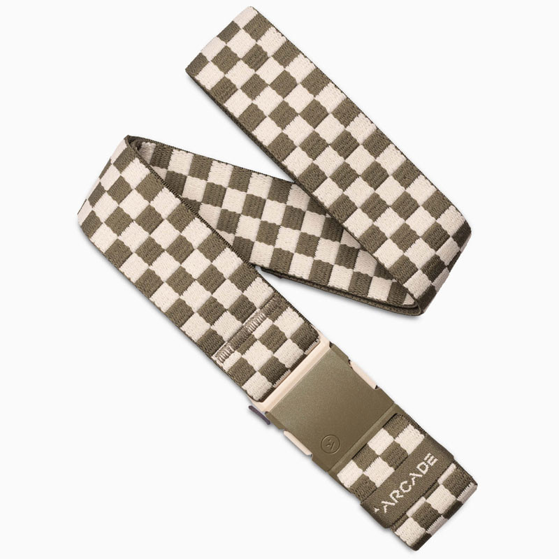 Cinturón Arcade: Check (Crocodile Khaki)