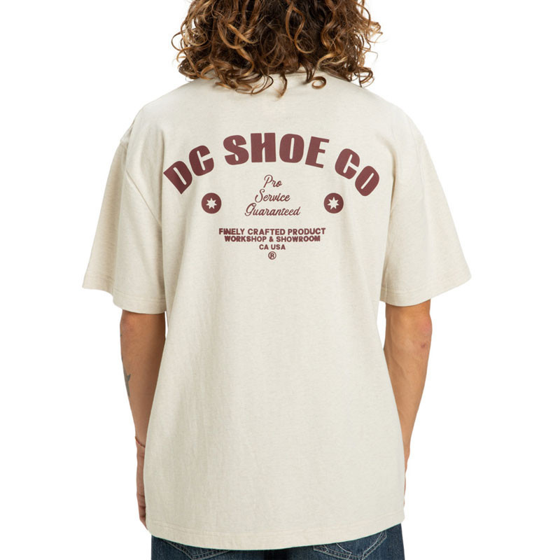 Camiseta DC Shoes: Pro Service (Oatmeal)