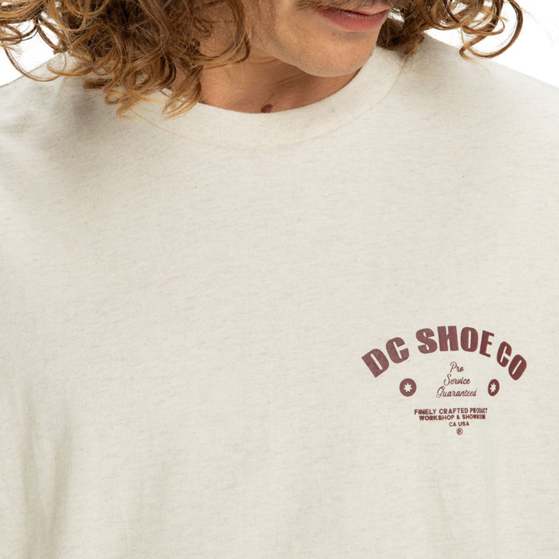 Camiseta DC Shoes: Pro Service (Oatmeal)