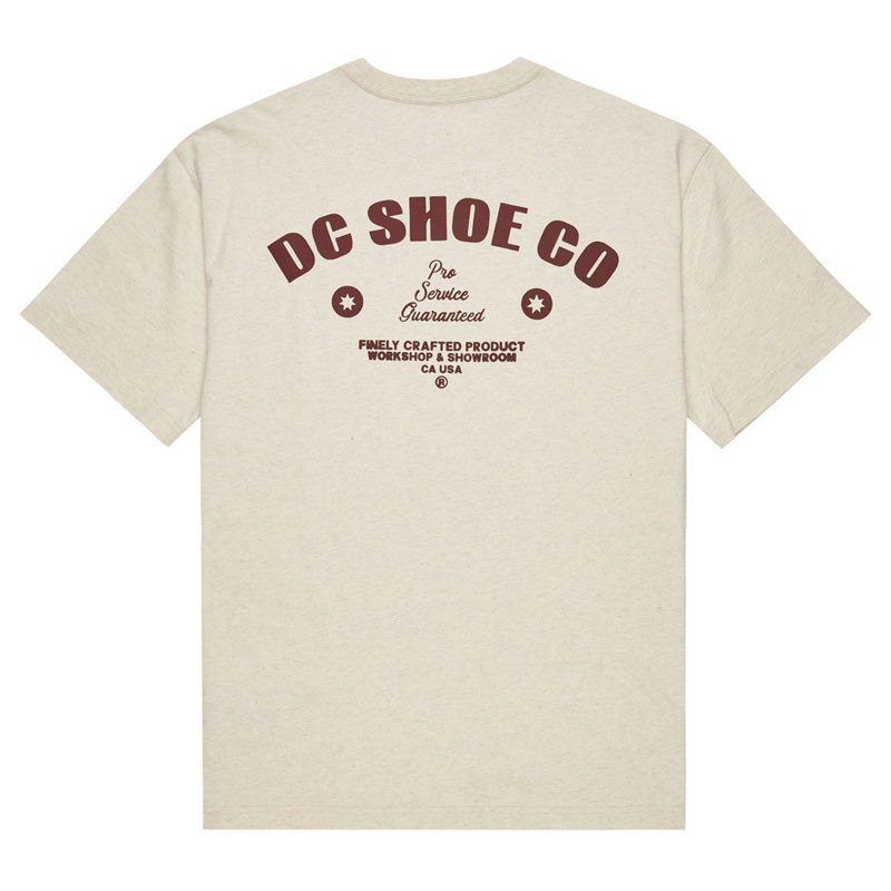 Camiseta DC Shoes: Pro Service (Oatmeal)
