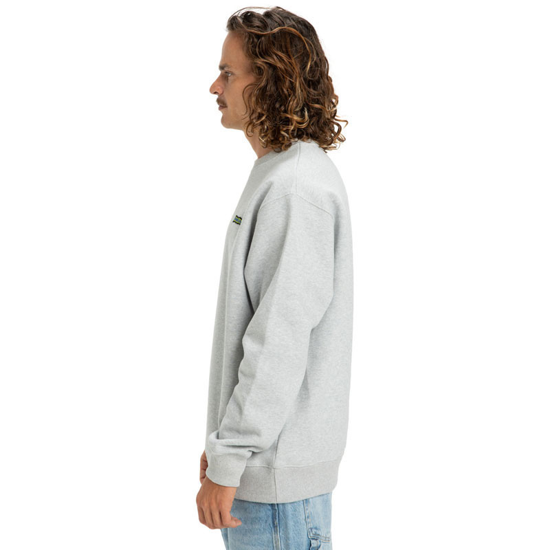Sudadera DC Shoes: Patch It Crew (Light Heather Grey)
