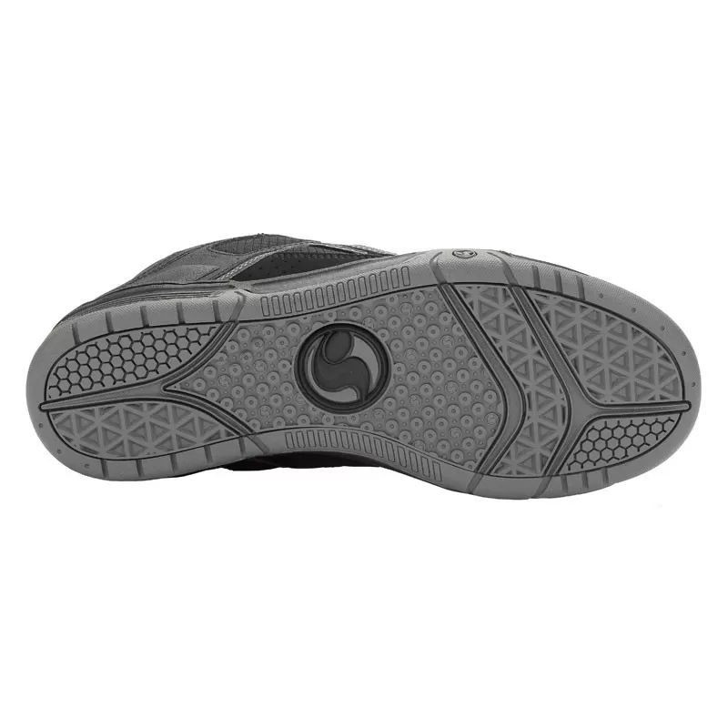 Zapatillas DVS: Comanche (Black Reflectv Charcoal Leather)