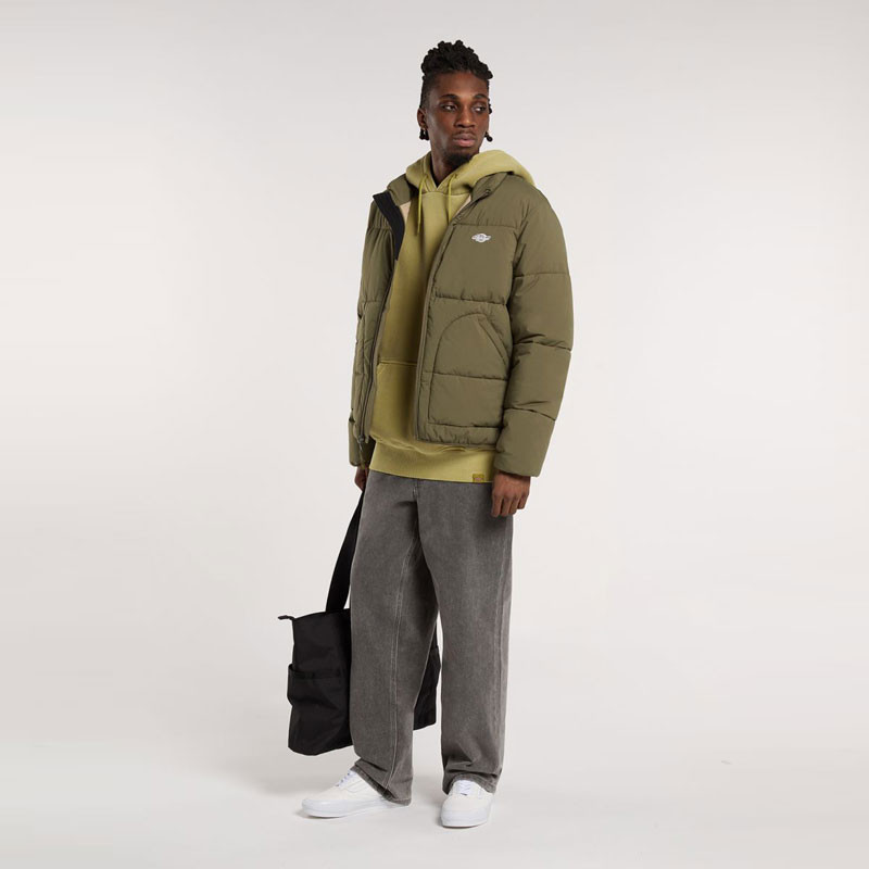 Chaqueta Dickies: Summerdale Puffer (Military Gr)
