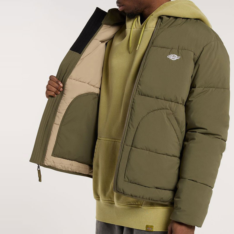 Chaqueta Dickies: Summerdale Puffer (Military Gr)